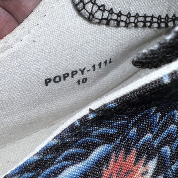 Y2K Ed Hardy Laceless Slip On Shoes Vintage Sneakers Womens Size 10 Eagle Tattoo - Picture 6 of 9